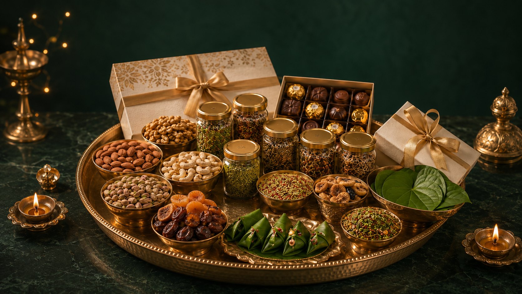 Premium dry fruits mouth fresheners chocolates and gift essentials at Manakamana Pan Bhandar